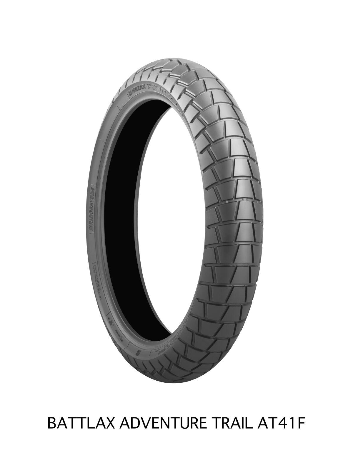 24741 - Bridgestone Battlax Adventure Trail AT41 Front Tyre TL 60V 120/70R19"