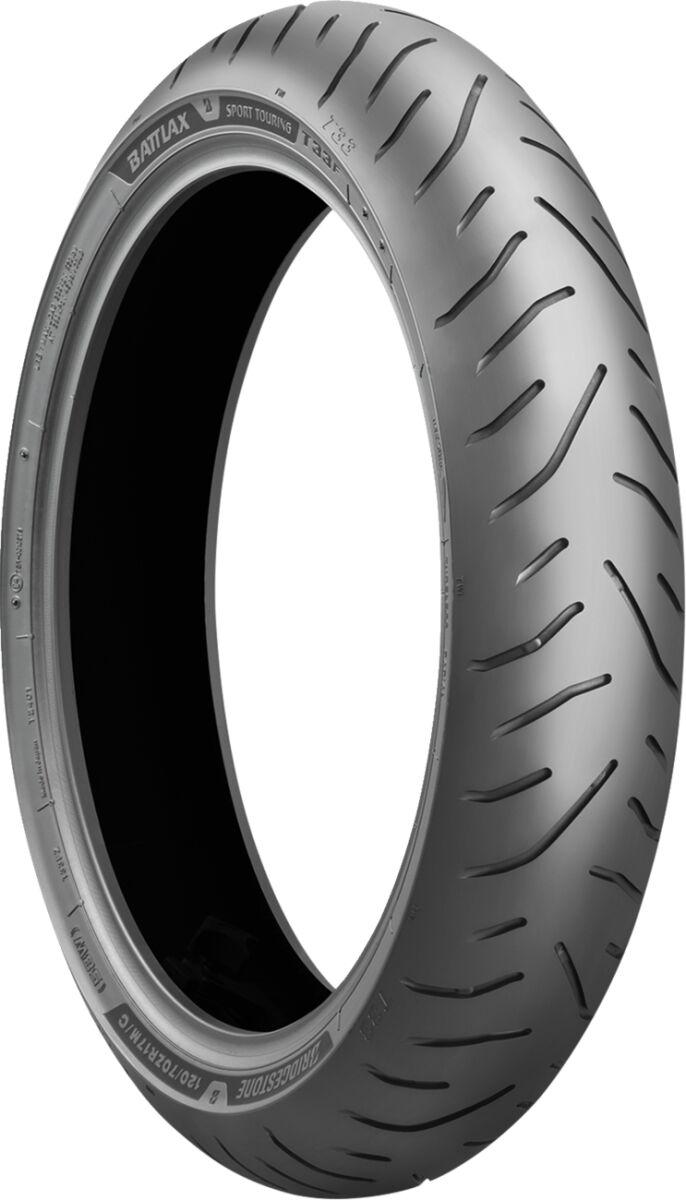 30626 - Bridgestone T33 Front Tyre Blackwall TL 59W 120/70ZR18"