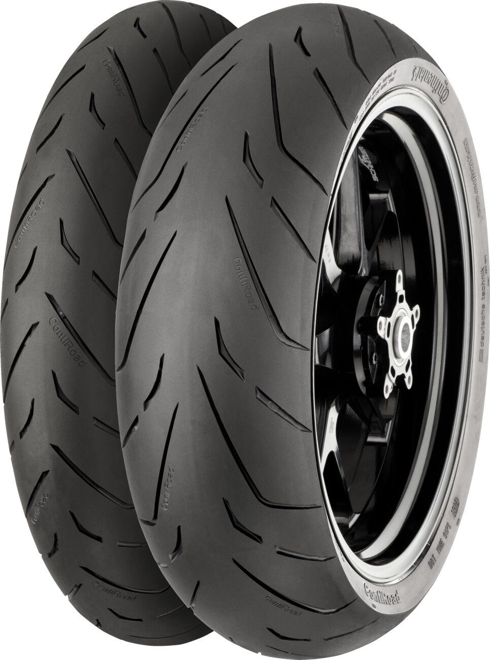 02445920000 - Continental ContiRoad Rear Tyre Blackwall TL 69W 160/60ZR17"