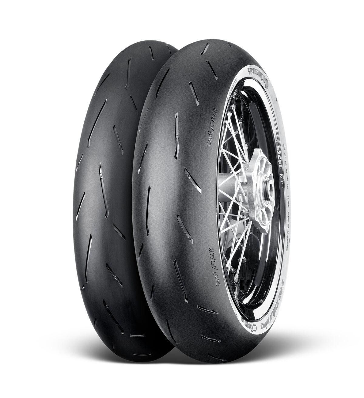 Continental 02447750000 - Contiattack Sm2 Rear Rear Tl 66H 140/70R17"