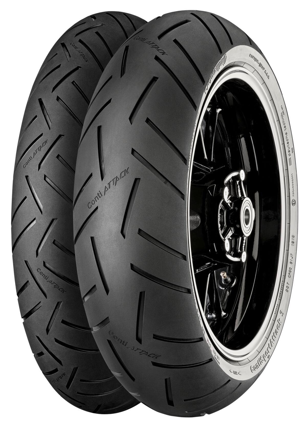 Continental 02443950000 - Conti Sport Attack 3 Rear Tl 73W 190/55Zr17"