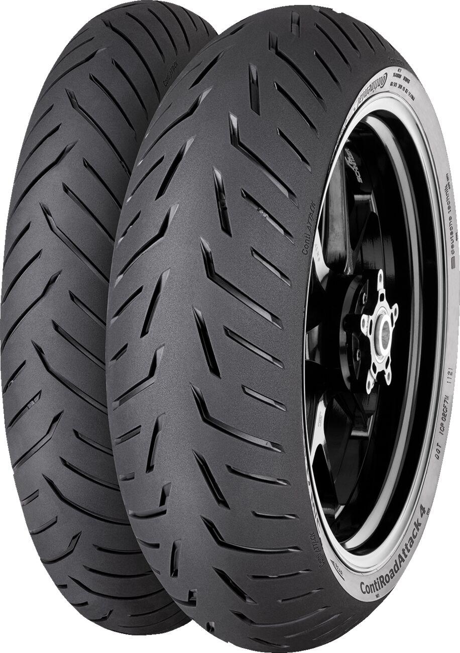 02447080000 - Continental ContiRoadAttack 4 Front Tyre Blackwall TL 59V 110/80R19"