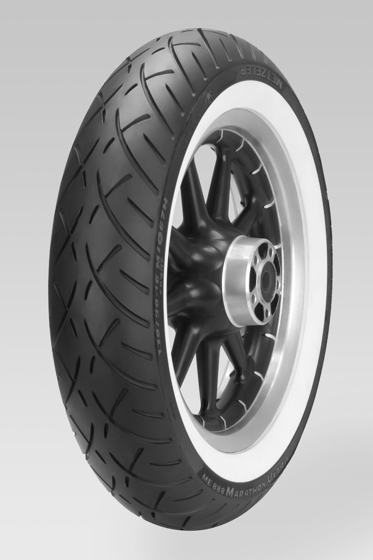 2407800 - Metzeler ME 888 Marathon Ultra Front Tyre Whitewall TL 57H 100/90-19"