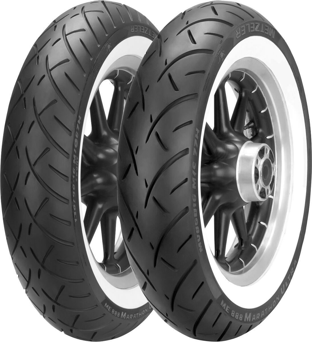 2718100 - Metzeler ME 888 Marathon Ultra Front Tyre Whitewall TL 68H 120/70B21"