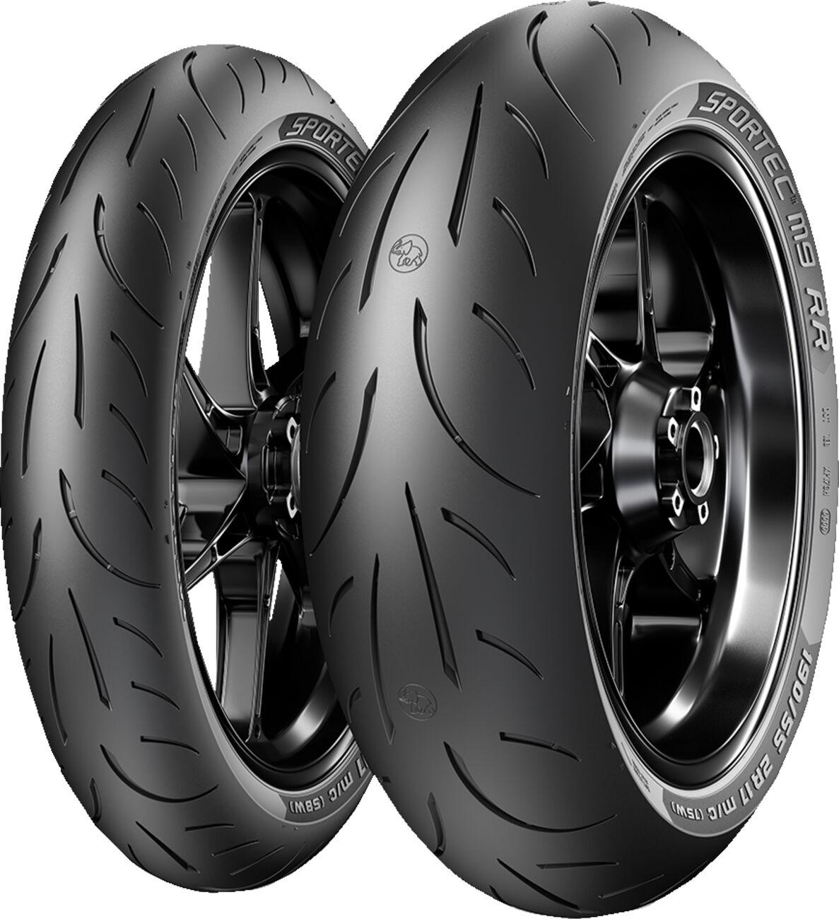 3627200 - Metzeler Sportec M9 RR Front Tyre Blackwall TL 54H 110/70R17"