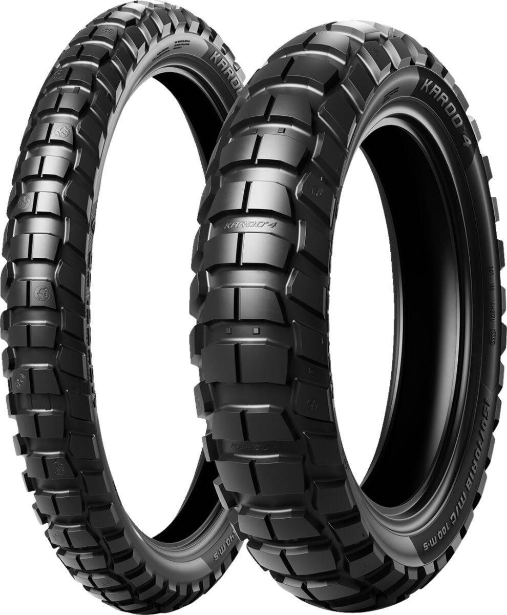 4254100 - Metzeler Karoo 4 Rear Tyre Blackwall TL 69T 150/70R17"