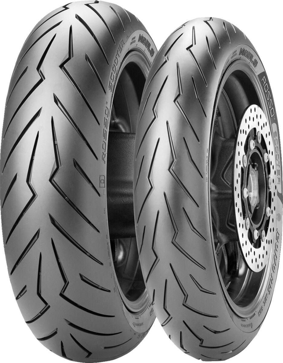 2768700 - Pirelli Diablo Rosso Scooter Front Tyre Blackwall TL 58S 120/80-14"
