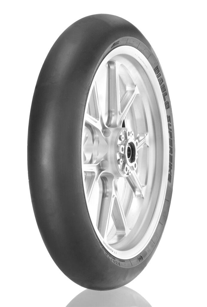 2332900 - Pirelli Diablo Superbike Front Tyre Blackwall TL 120/70R17"
