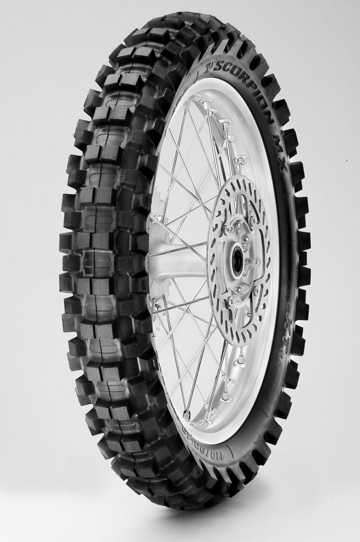 2588800 - Pirelli Scorpion MX Extra Rear Tyre Blackwall 62M 110/90-19"