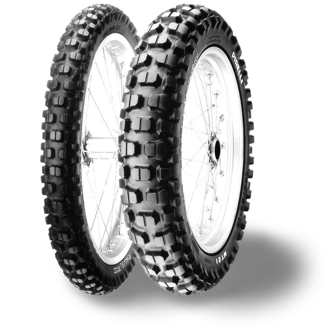 TYRE PAIR PIRELLI 80/90-21 48P + 140/80-18 70R MT21 RALLYCROSS - Image 10