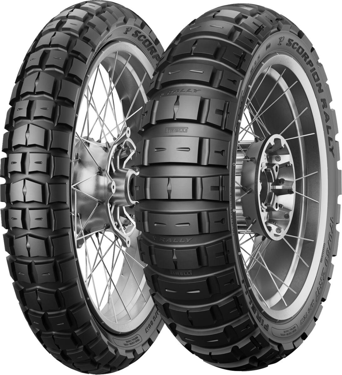 3870500 - Pirelli Scorpion Rally Front Tyre Blackwall TL 59R 110/80R19"