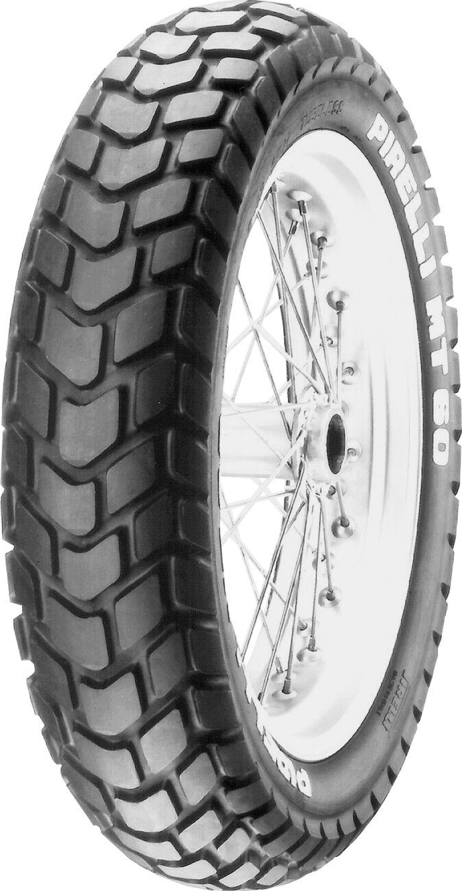 3982600 - Pirelli MT60 Dual Sport Rear Tyre Blackwall TL 65H 130/80-17"
