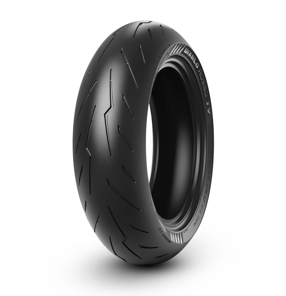 3979500 - Pirelli Diablo Rosso IV Rear Tyre Blackwall TL 75W 180/60ZR17"