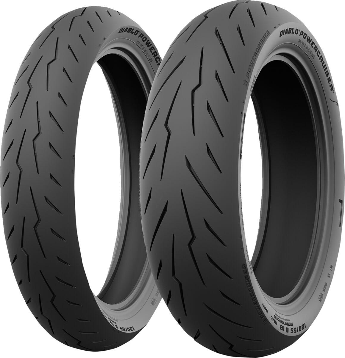 4587500 - Pirelli Diablo Powercruiser Front Tyre Blackwall TL 70V 160/60R18"