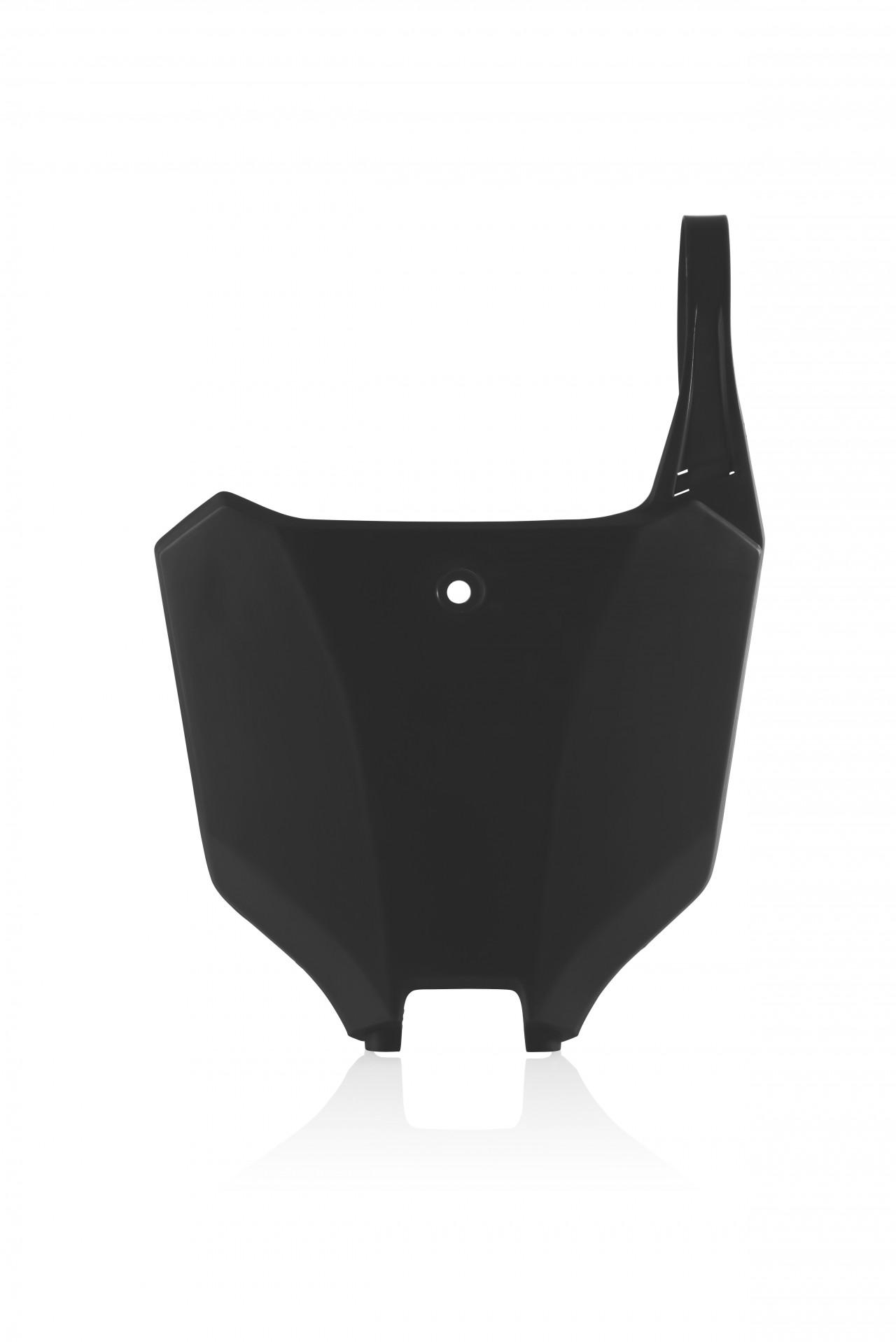 Acerbis Black 0024309.090 - Front Number Board - Honda Crf250r 2022-2025, Crf450r 2021-2025