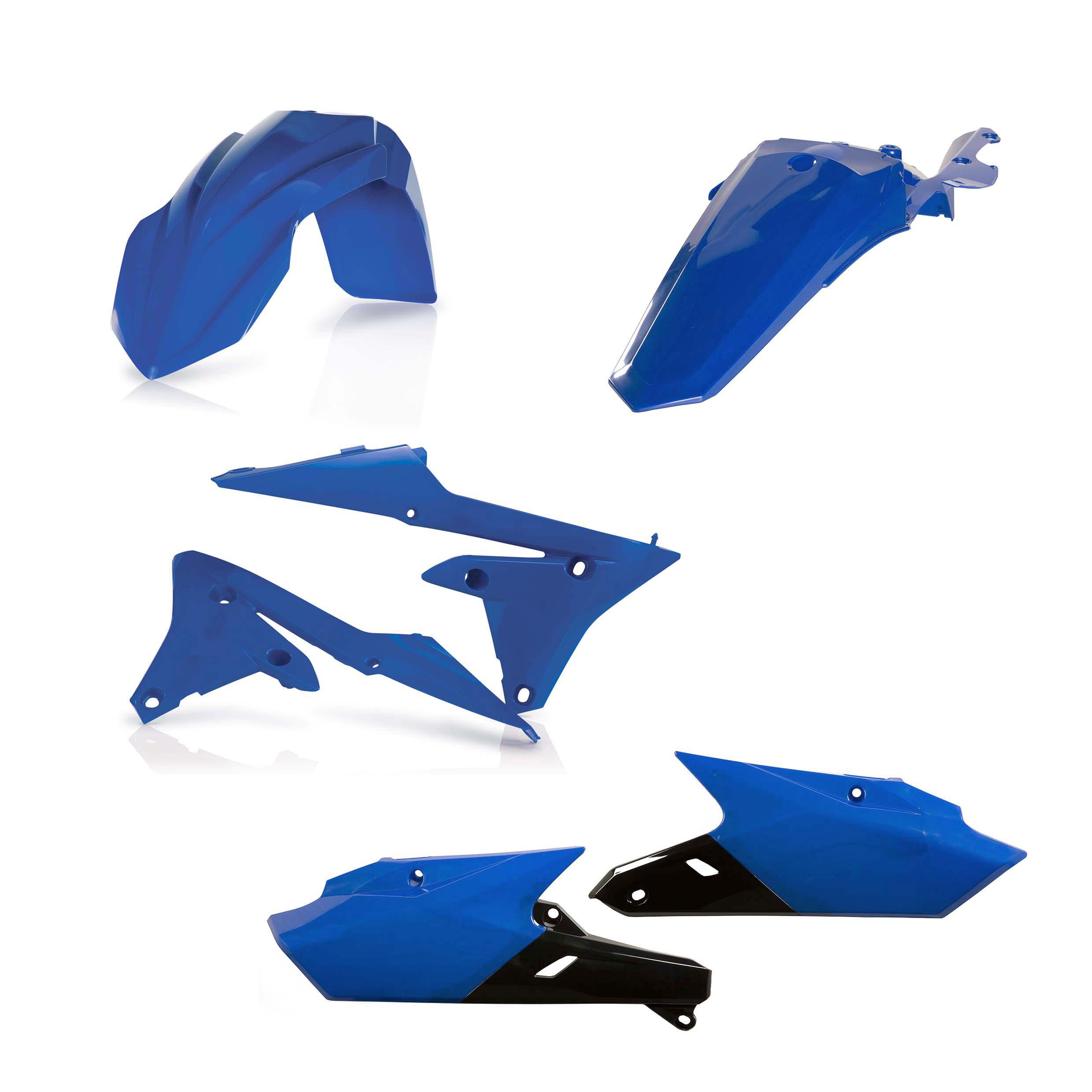 0023089.040 - Acerbis Standard Plastics Kit - Yamaha WRF250 2018 - Blue