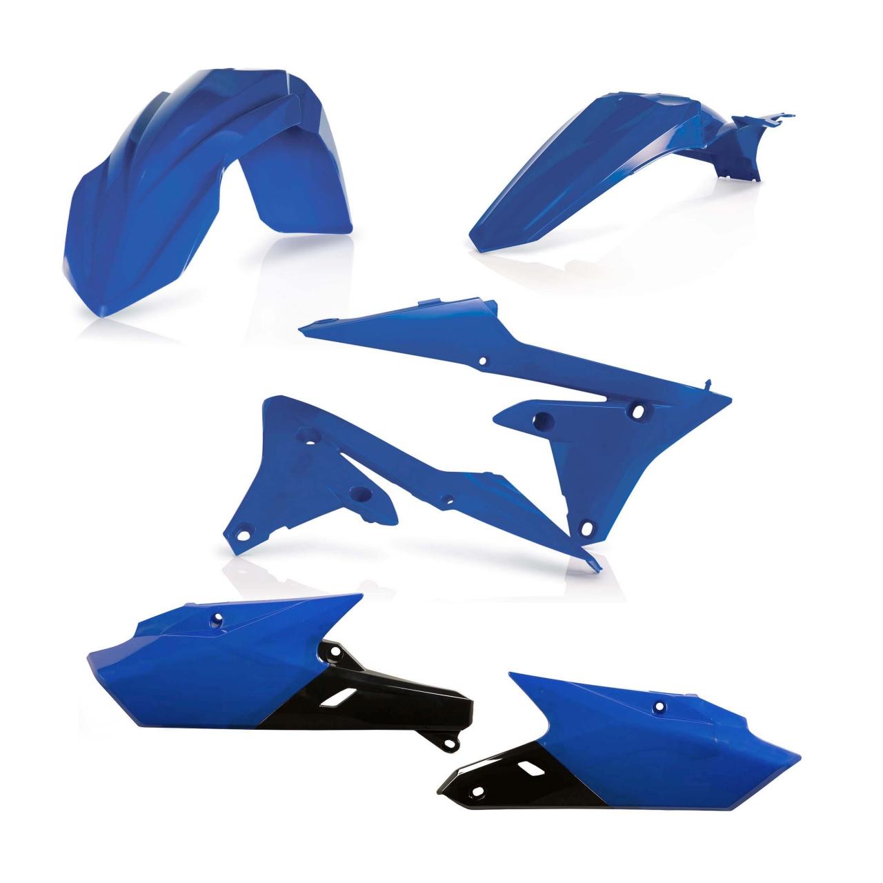 0023080.040 - Acerbis Standard Plastics Kit - Yamaha YZF250 2018 - Blue