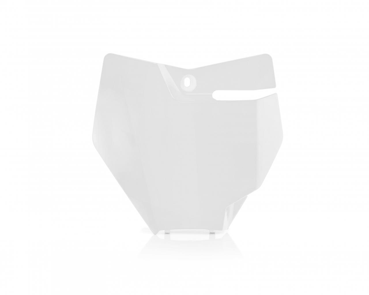 0022927.030 - Acerbis Front Number Board - KTM SX85 2018-2024 - White