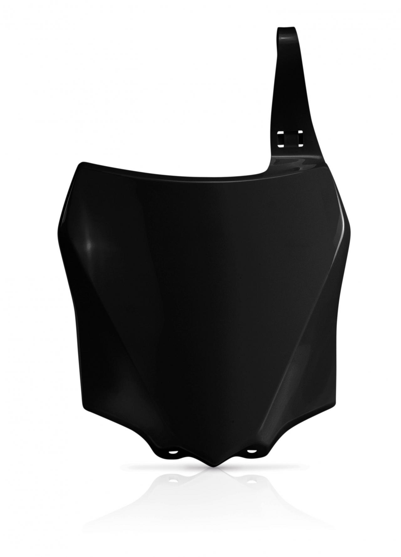 Acerbis Black 0017244.090 - Front Number Board - Kawasaki Kx85 2014-2024, Kx100 2014-2021