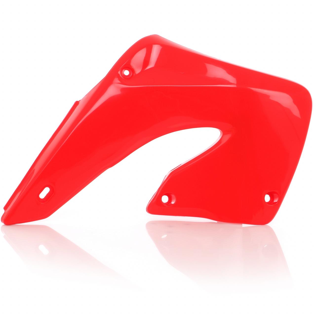 Acerbis Red 0003846.110.990 - Radiator Scoops - Honda Cr125 2000-01, Cr250 2000