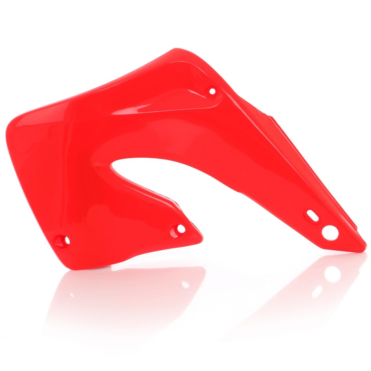 0003846.110.990 - Acerbis Radiator Scoops - Honda CR125 2000-01, CR250 2000 - Red image 2