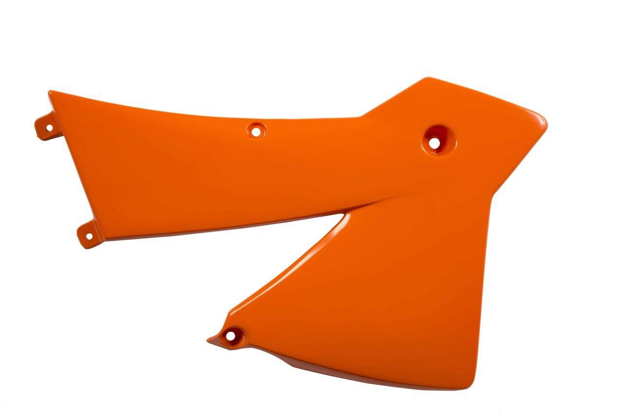 0003861.010.098 - Acerbis Radiator Scoops - KTM EXC/ EXC-F 2003-04, SX125/ 250 2001-04 - Orange