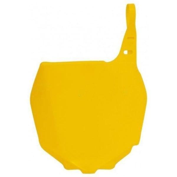 Image of 0002153.060.003 - Acerbis Front Number Board - Suzuki RM65 2003-14 - Yellow 0002153.060.003