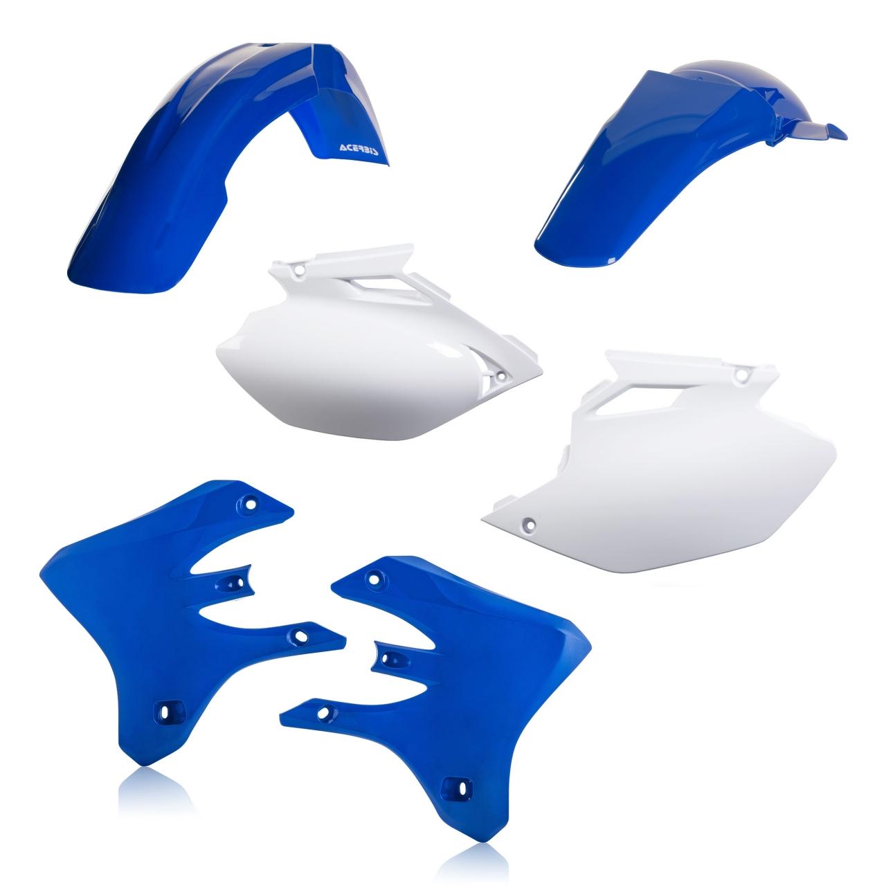 Acerbis 0007599.553.304 - Standard Plastics Kit - Yamaha Wrf 250/450 2004 - Oem