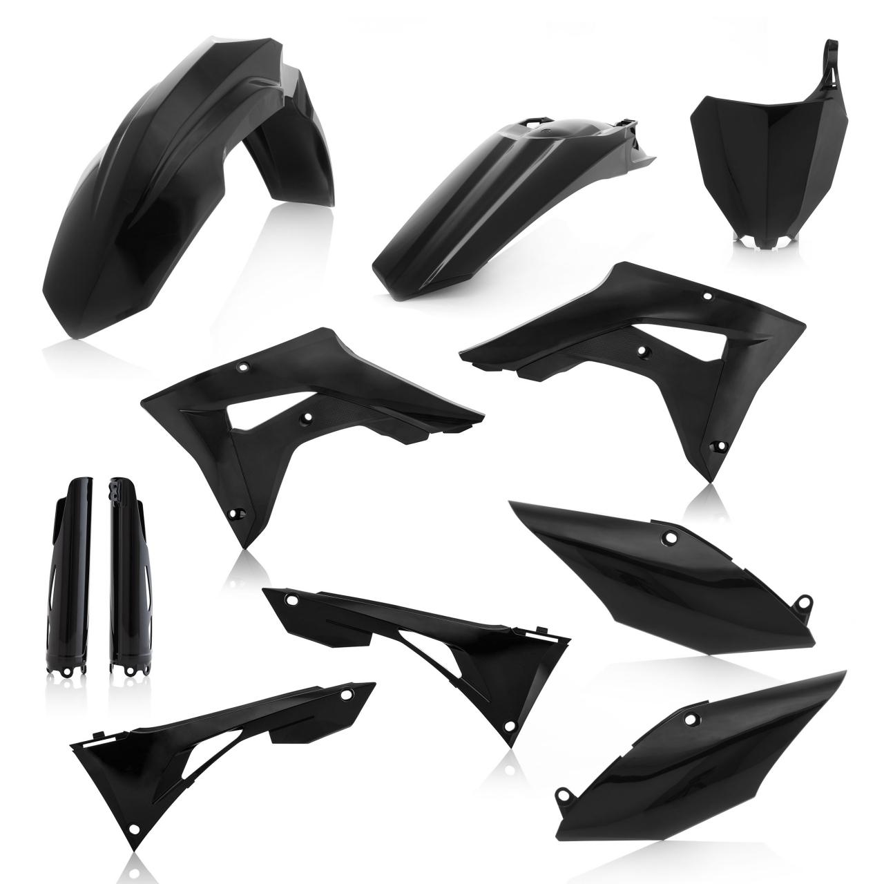 0023619.090 - Acerbis Full Plastics Kit - Honda CRF250RX 2019-21, CRF450RX 2019-20 - Black