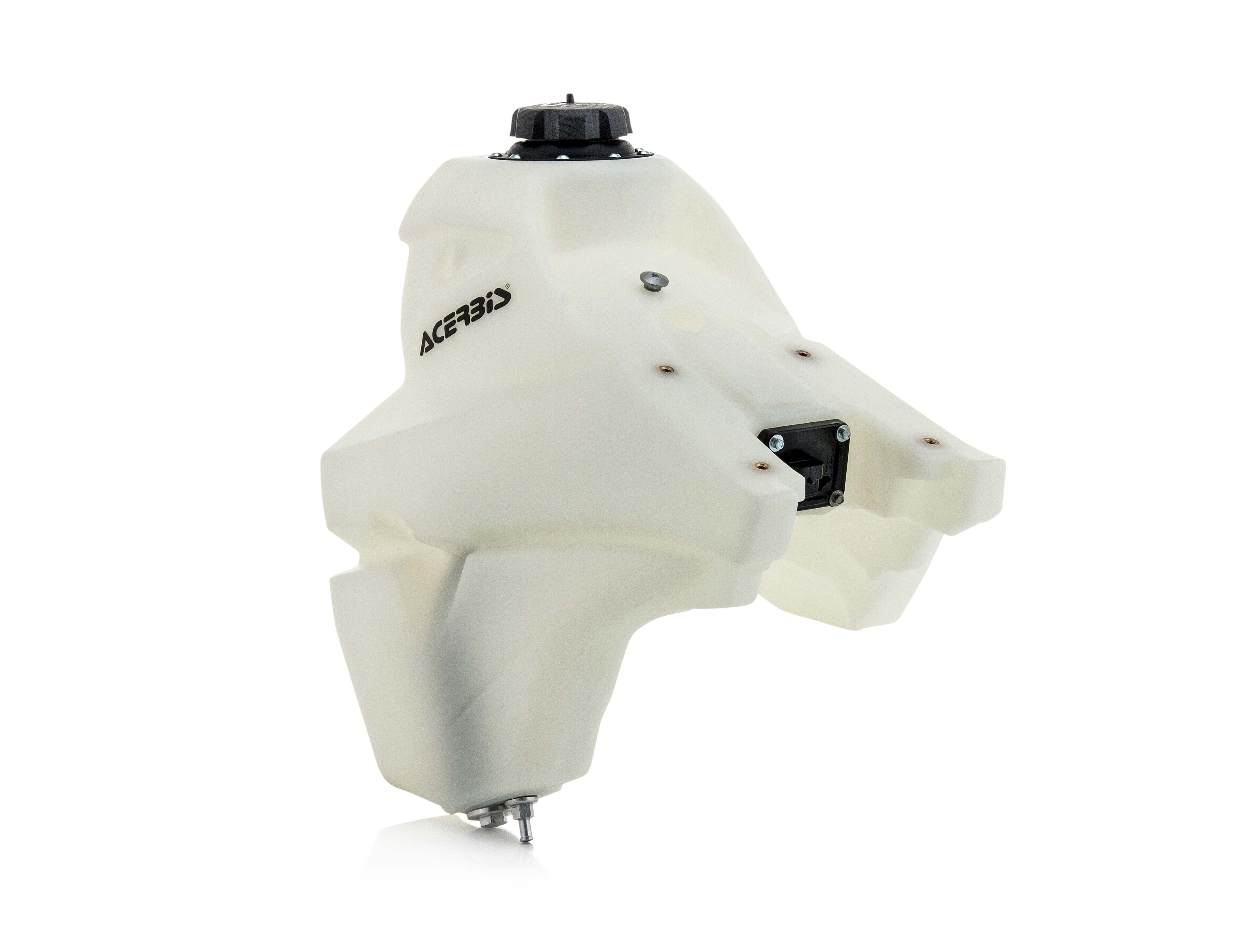 0023172.120.700 - Acerbis Complete Fuel Tank - KTM EXC 125/250/300 2018-19, EXC-F 450/350/450 2017-19, SXF 2016-18 - Clear/ 12L