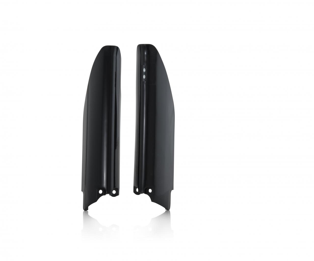 Acerbis Black 0023065.090 - Fork Guards - Suzuki Rmz250 2019-2025, Rmz450 2018-2025
