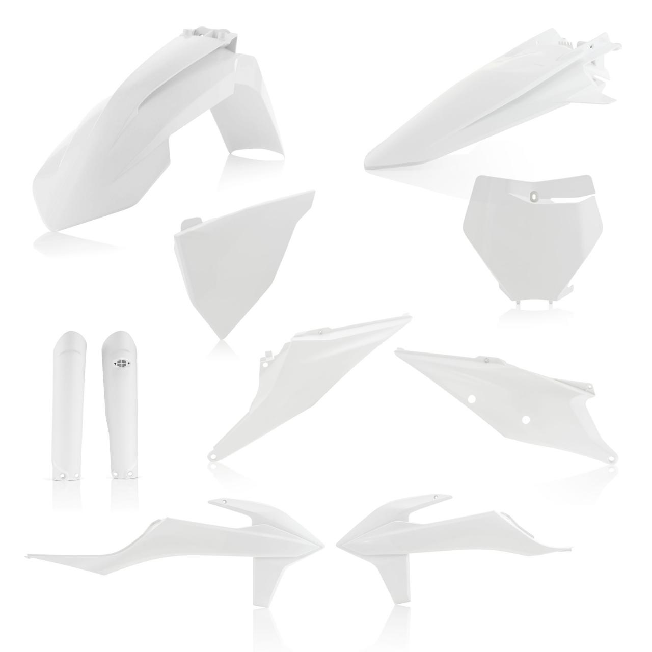 0023479.030 - Acerbis Full Plastics Kit - KTM SX 125/250 & SXF 250/350/450 2019-22 - White