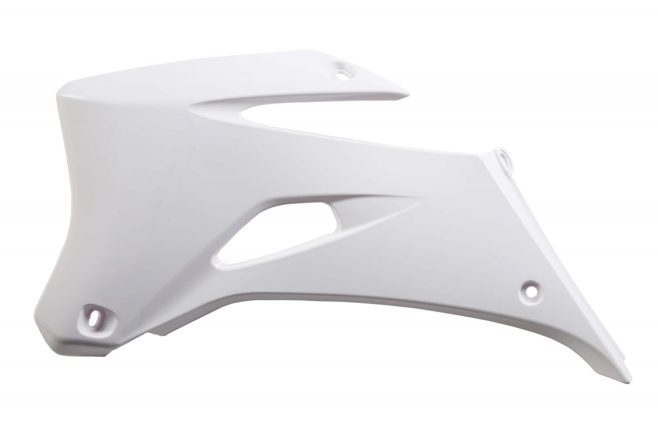 Acerbis White 0011512.030 - Radiator Scoops - Yamaha Wrf250 2012-14, Wrf450 2007-10