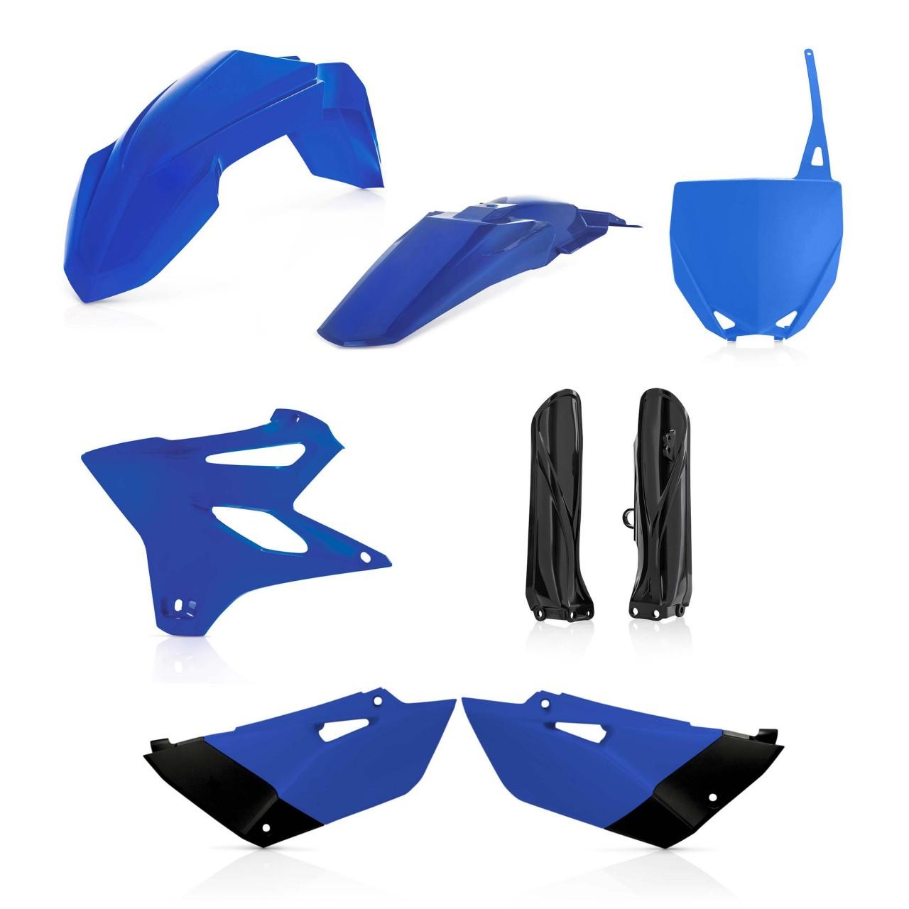 Acerbis Blue/Black 0023635.553.021 - Full Plastics Kit - Yamaha Yz85 2019-21 - Oem '21 ()