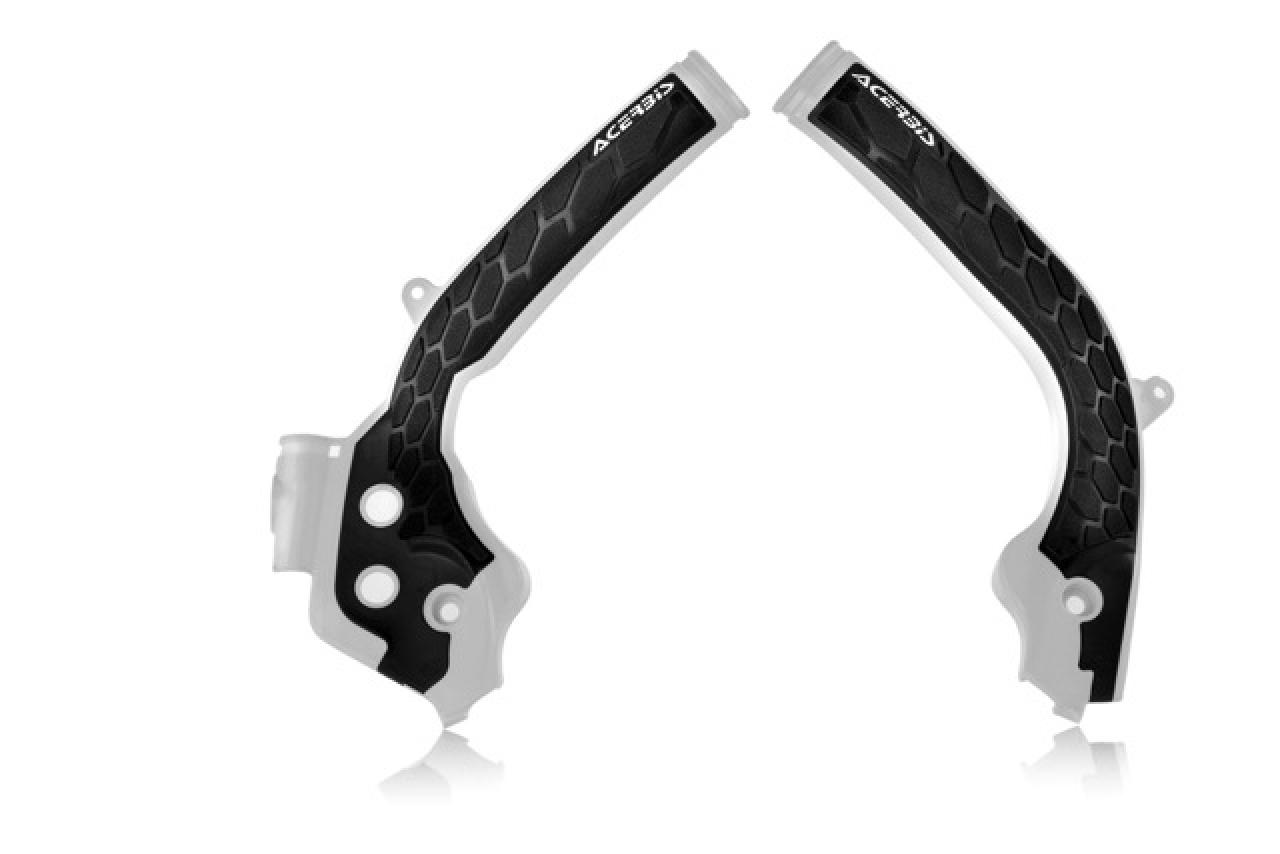 0021726.030 - Acerbis X-Grip Frame Guards - KTM EXC/ EXC-F 17-19, Husqvarna TE 2017-19, FC 2016-18, FE 2017-19 - White