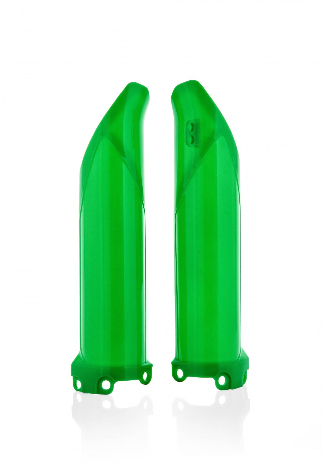 Acerbis Green 0021841.130 - Fork Guards - Kawasaki Kxf250 2017-2025, Kxf450 2016-2025
