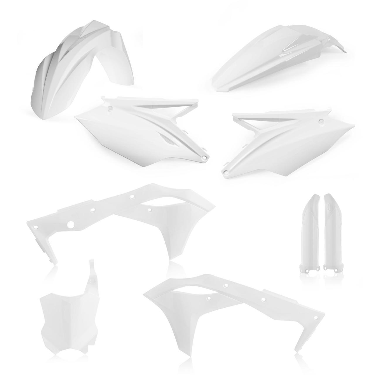 0022985.030 - Acerbis Full Plastics Kit - Kawasaki KXF250 2018-2020 - White