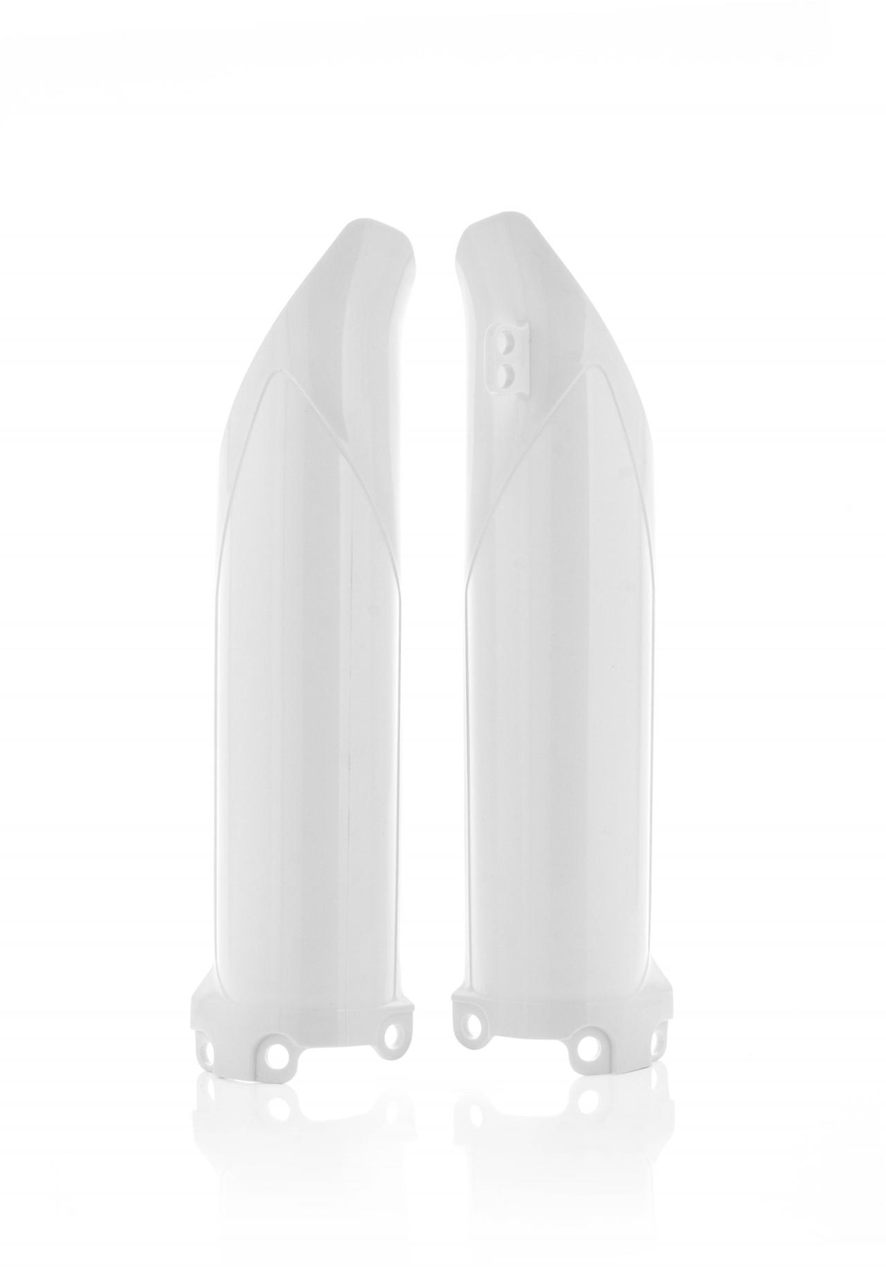 Acerbis White 0021841.030 - Fork Guards - Kawasaki Kxf250 2017-2025, Kxf450 2016-2025