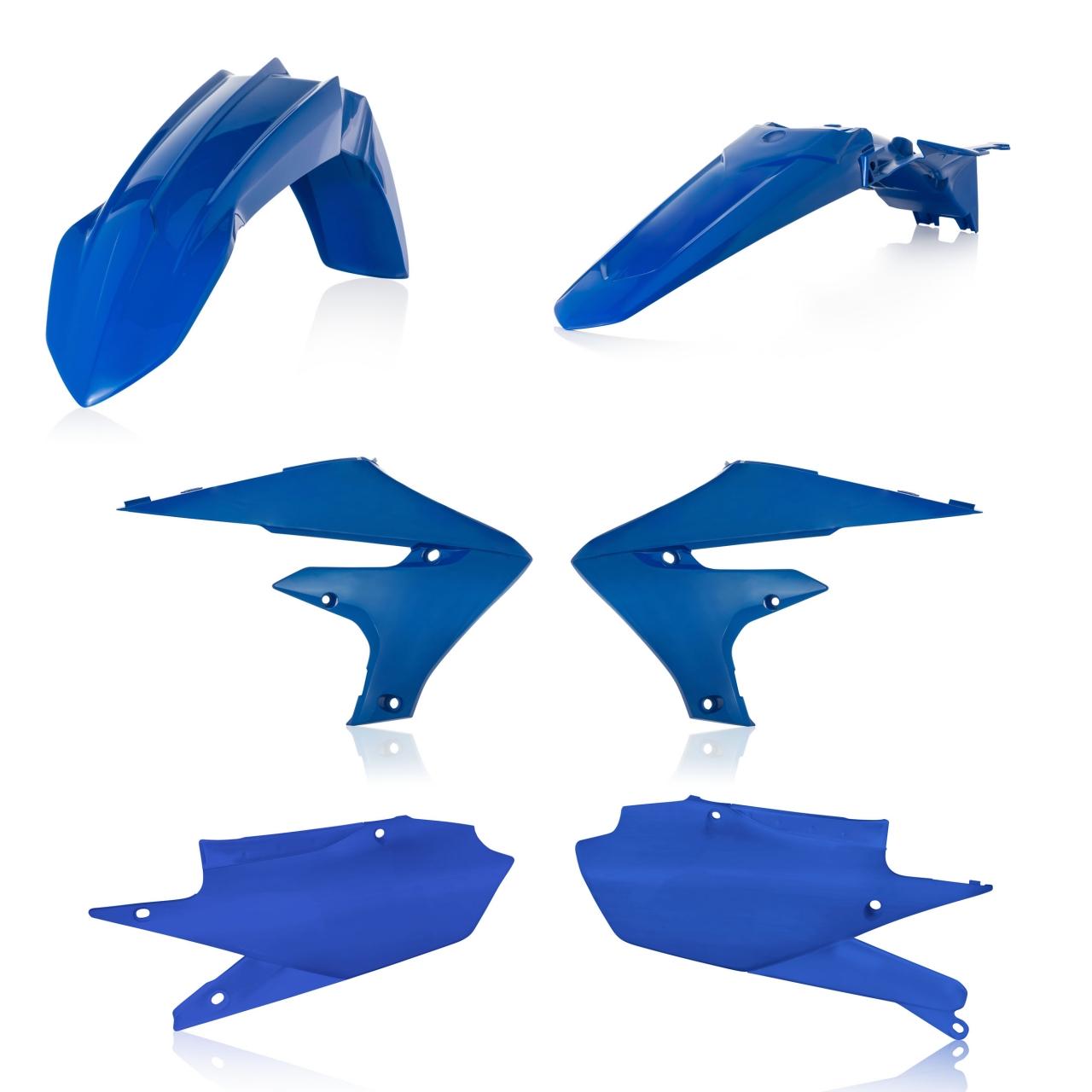 0023645.040 - Acerbis Standard Plastics Kit - Yamaha WRF250 2019 - Blue