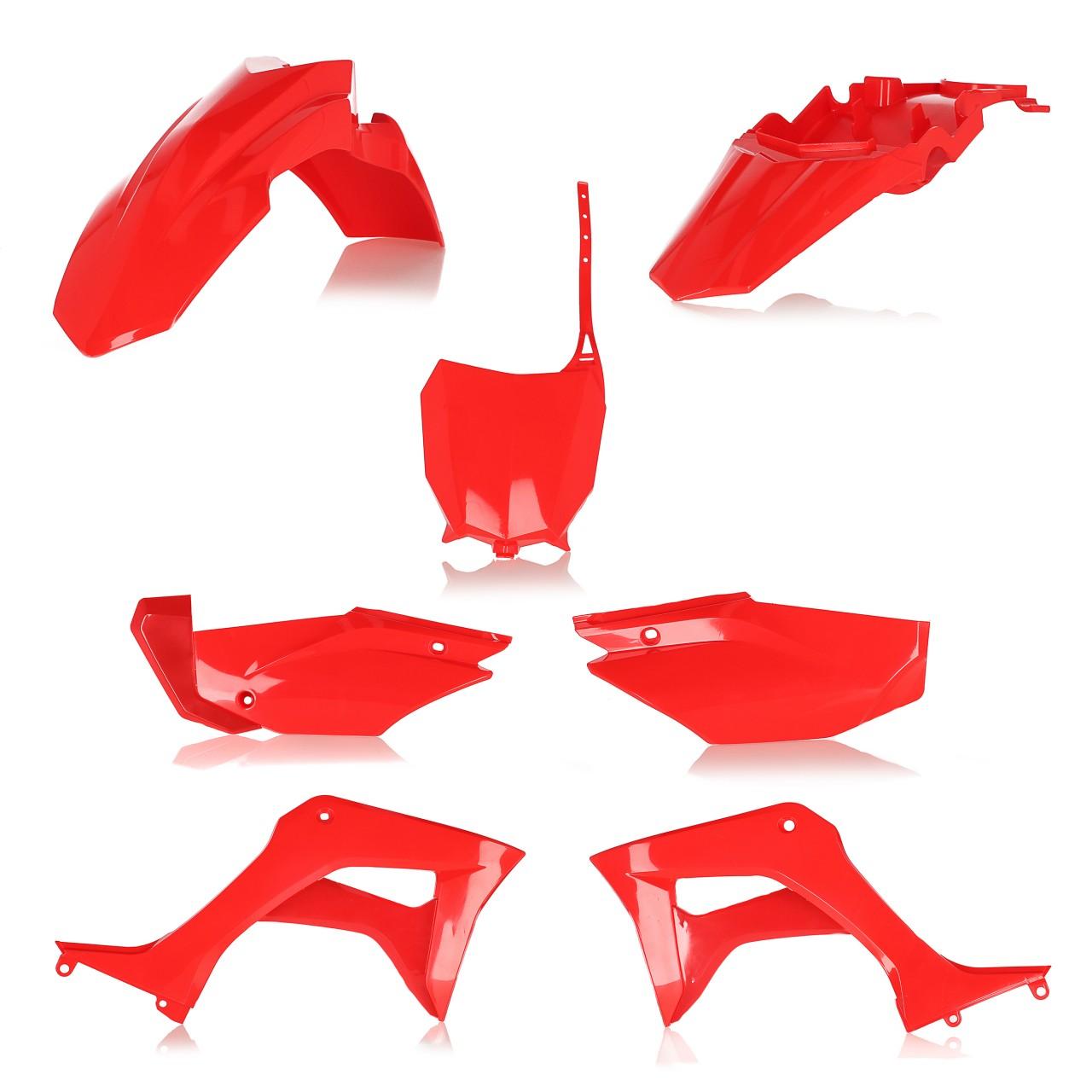 0024606.110 - Acerbis Plastics Kit - Honda CRF110F 2019-2024 - Red