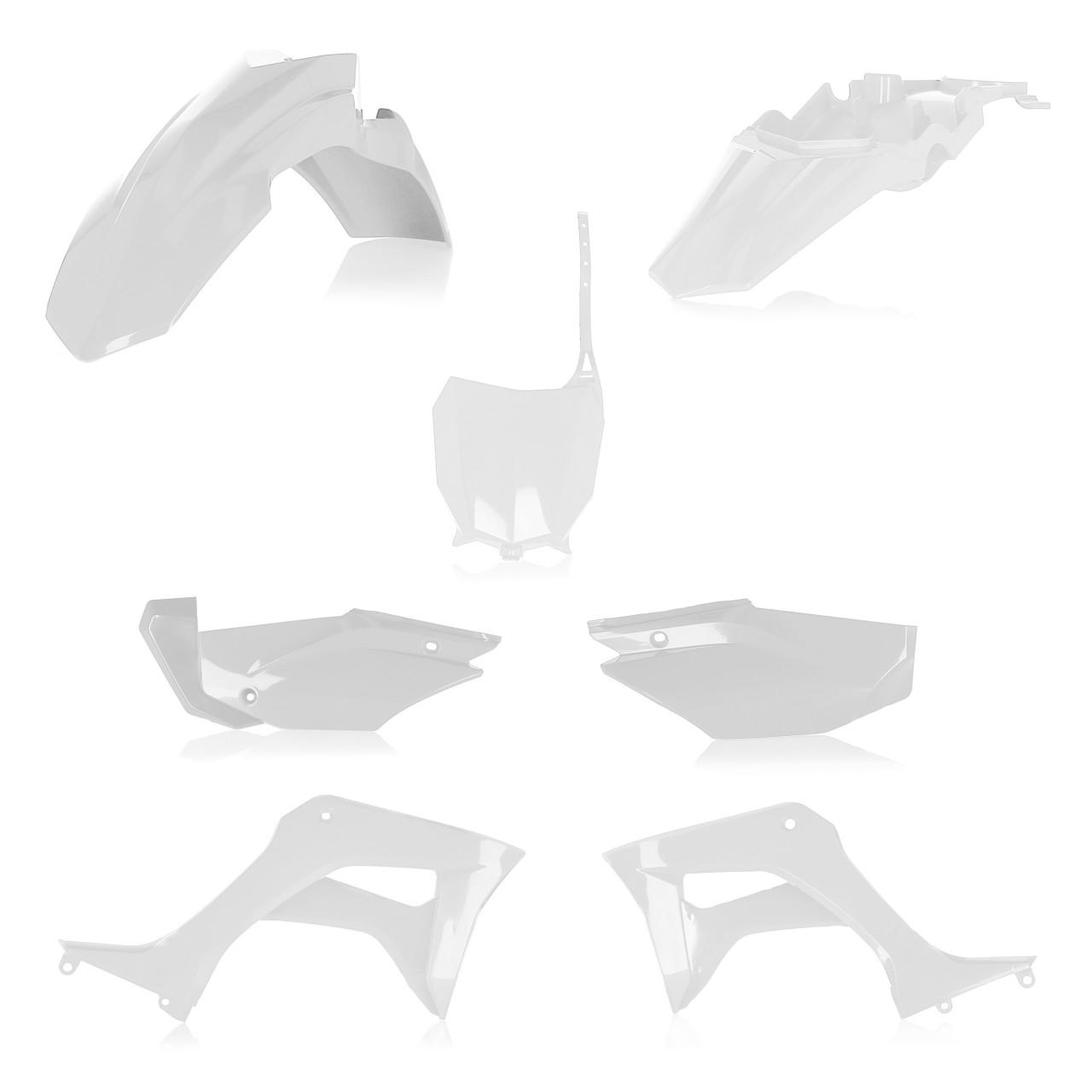 0024606.030 - Acerbis Plastics Kit For Honda CRF110F 2019-2026 - White