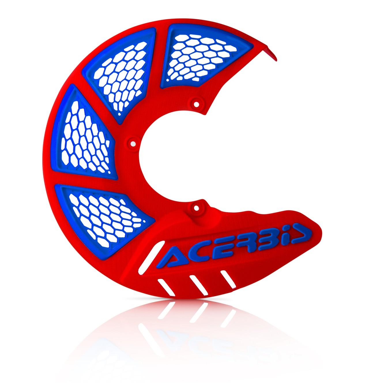 Acerbis Red/Blue 0021846.344 - X-Brake 2.0 Front Vented Disc Cover