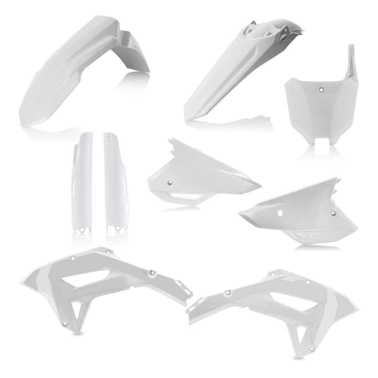 0024582.030 - Acerbis Full Plastics Kit - Honda CRF250/300RX 2022-2024, CRF450RX 2021-2024 - White