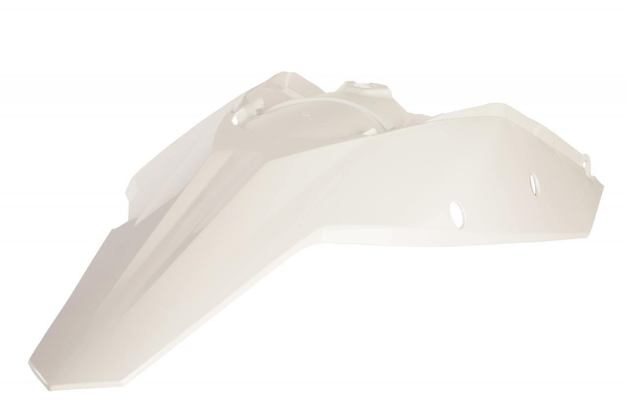 0011648.030 - Acerbis Rear Fender/ Side Cowling - KTM EXC125/200/250/300 2008-11, EXC-F All 2008-11 - White
