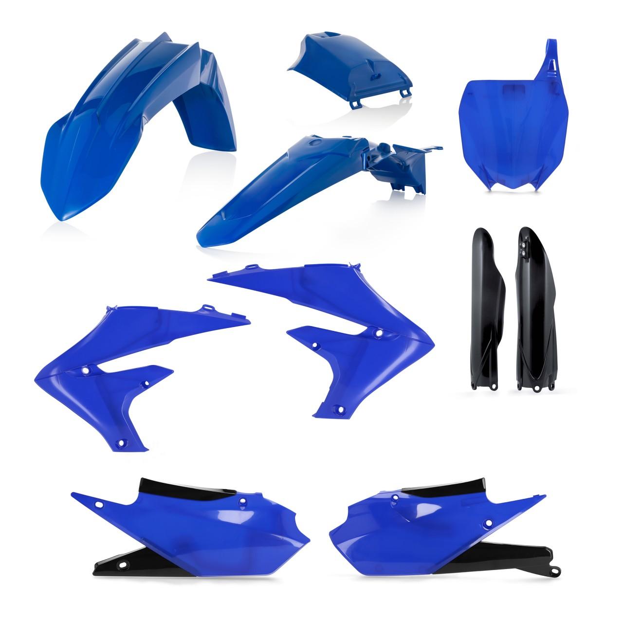 0023631.553.021 - Acerbis Full Plastics Kit - Yamaha YZF250 2019-2023, YZF450 2018-2022 - OEM '21 (Blue/Black)