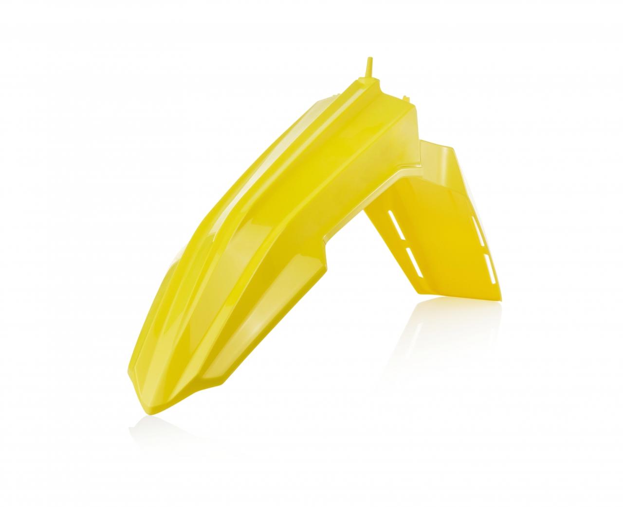 Acerbis Yellow 0023058.060 - Front Fender - Suzuki Rmz250 2019-2025, Rmz450 2018-2025