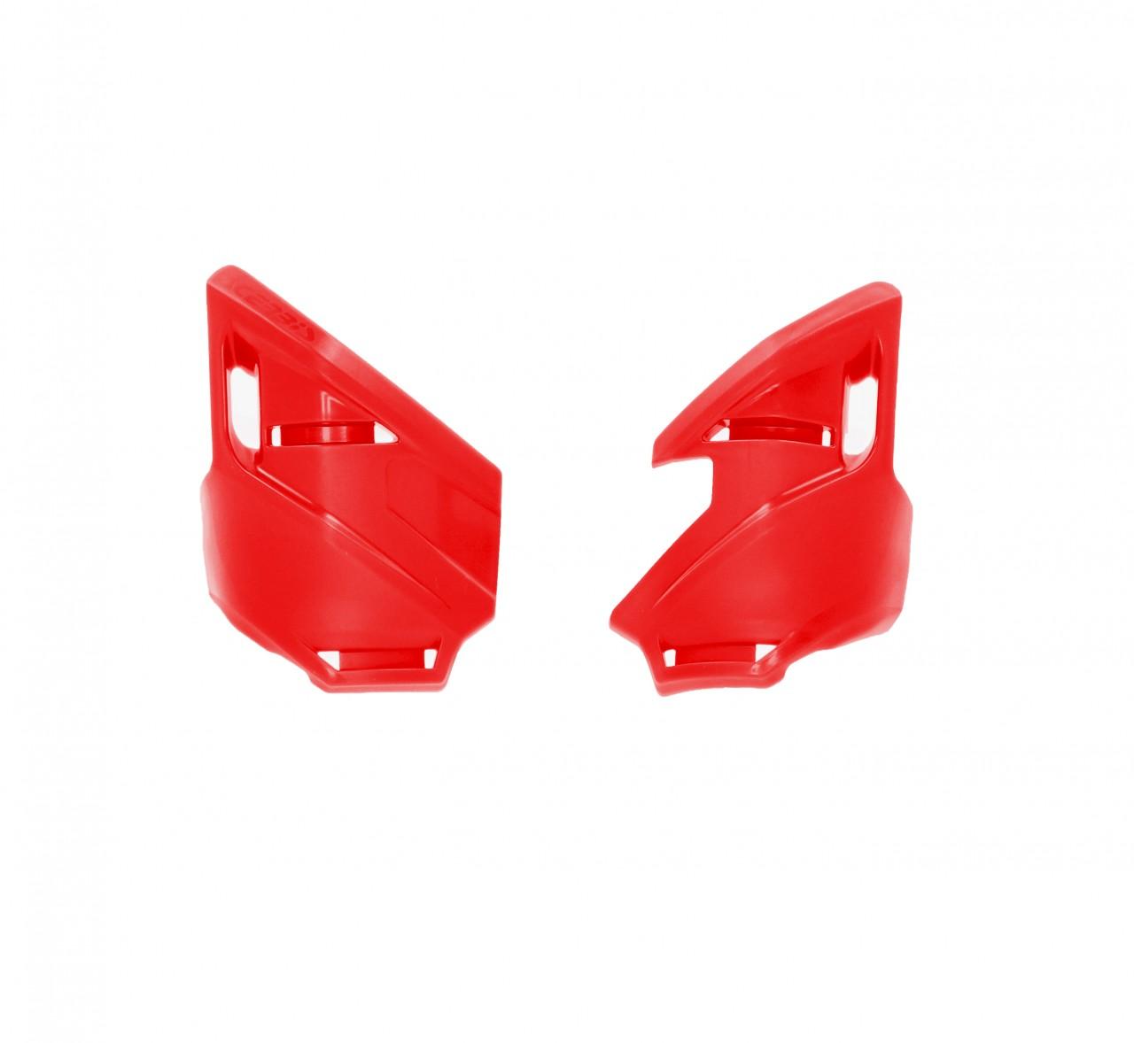 0024840.110 - Acerbis F-Rock Universal Lower Triple Clamp Covers - Red