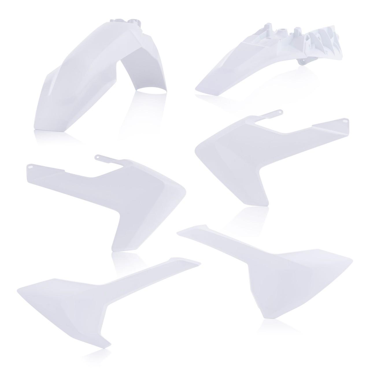 0023055.031 - Acerbis Standard Plastics Kit - Husqvarna TC85 2018-2024 - Off White