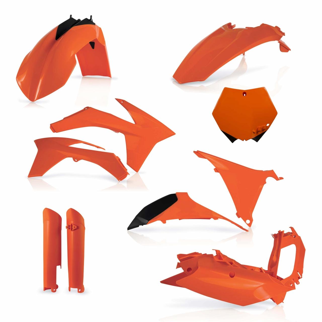 0015701.010 - Acerbis Full Plastics Kit - KTM SX 125/150/250 2011 - Orange