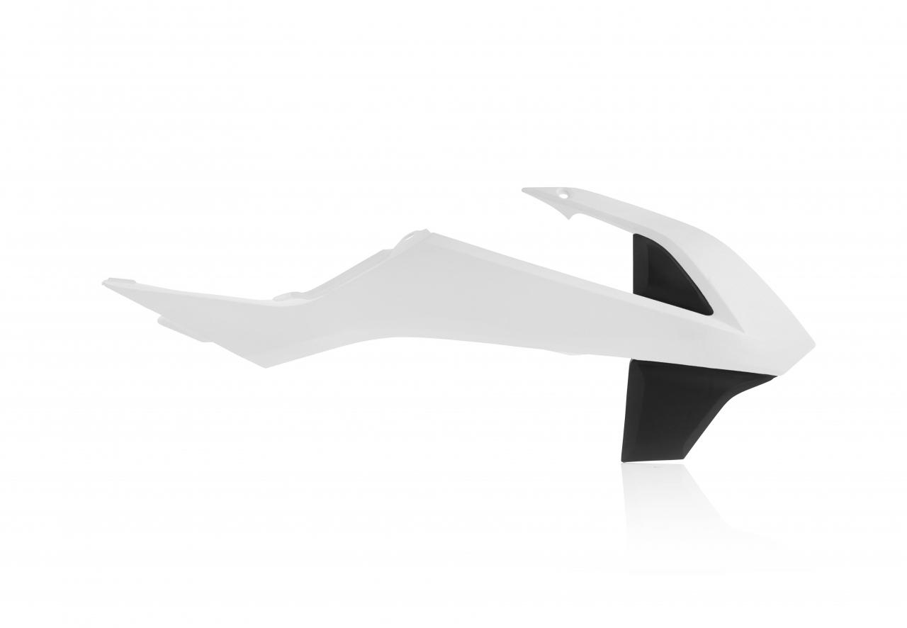 Acerbis White/Black 0021814.237 - Radiator Scoops - Ktm Sx65 2016-23